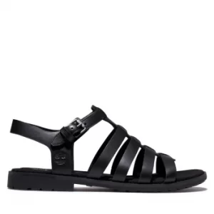 Image of Timberland Chicago Riverside Fisherman Sandal For Her In Black Black, Size 4