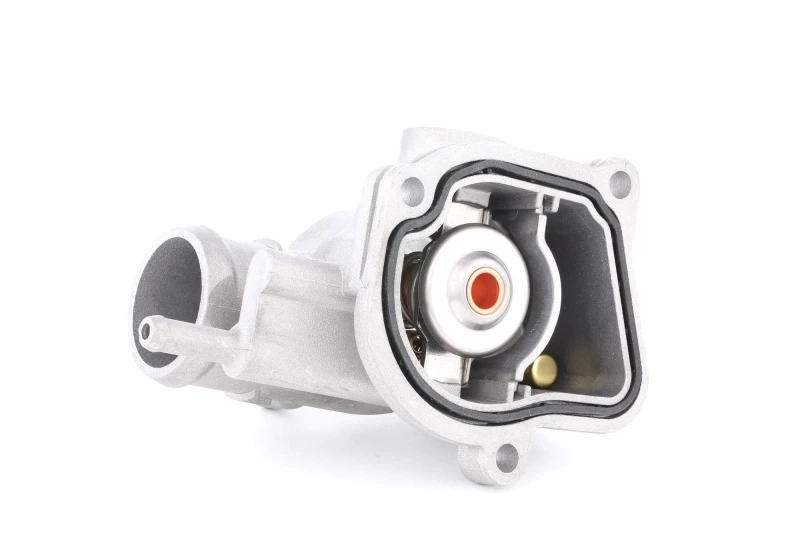 Image of RIDEX 316T0015 Engine thermostat Opening Temperature: 92°C, with gasket/seal, Aluminium Housing Aluminium Thermostat,coolant (316)