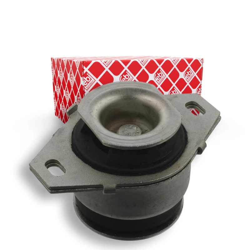 Image of FEBI BILSTEIN 15640 Engine mount Left, Rubber-Metal Mount Engine Mounting (247)