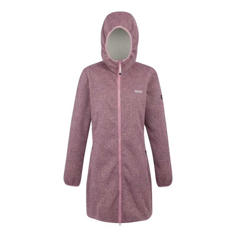 Image of Womens zipped fleece Regatta Bloomfield Rose Female 40