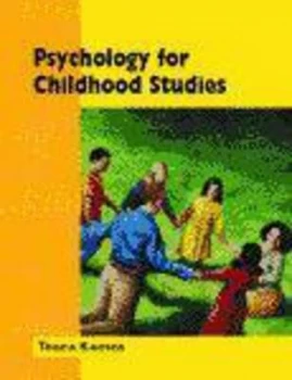 Image of Psychology for Childhood Studies by Teena Kamen Paperback
