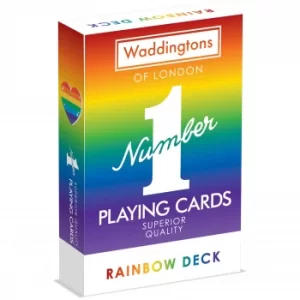 Image of Rainbow Waddingtons No 1 Playing Cards