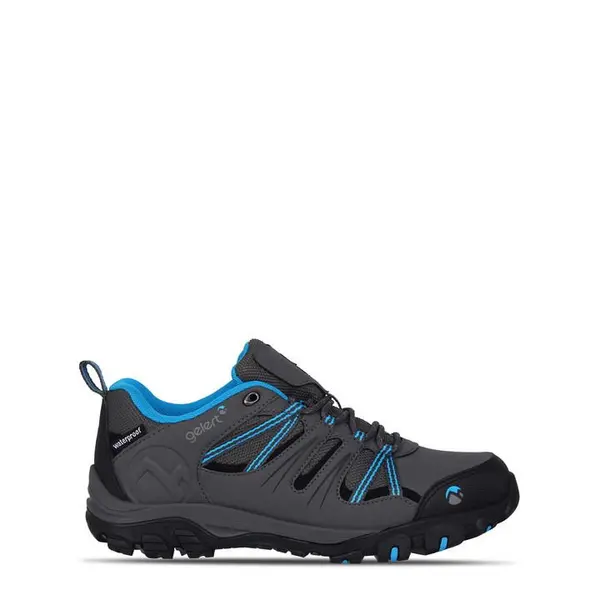 Image of Gelert Horizon Low WP Juniors Walking Shoes - Grey 3