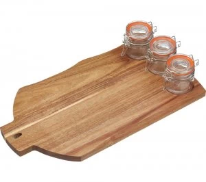 image of Artesa Stylish Wooden Serving Set