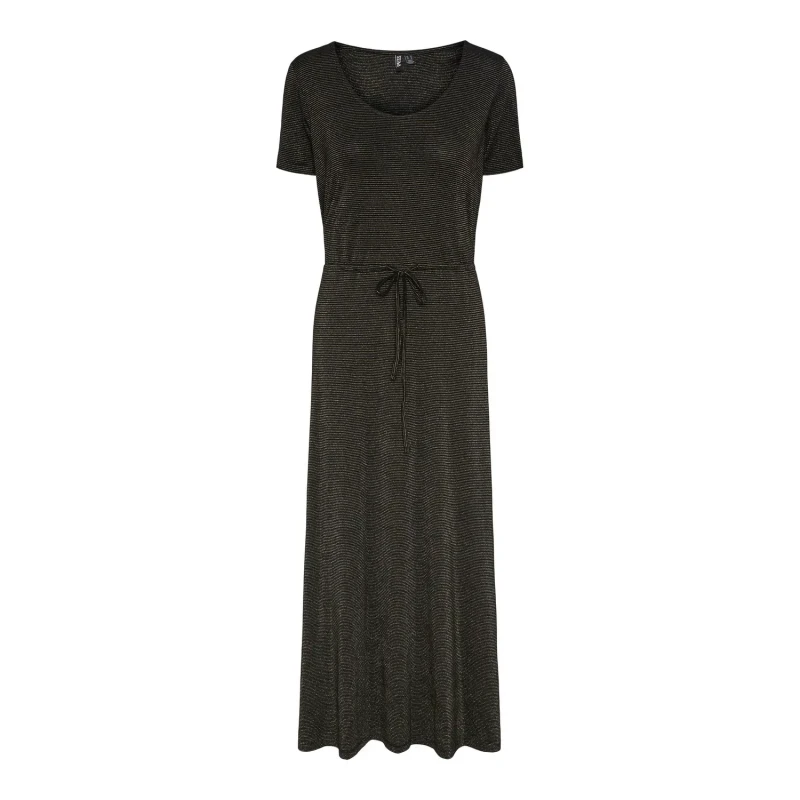 Image of Pieces Womens long dress Pieces Billone Noir Female M