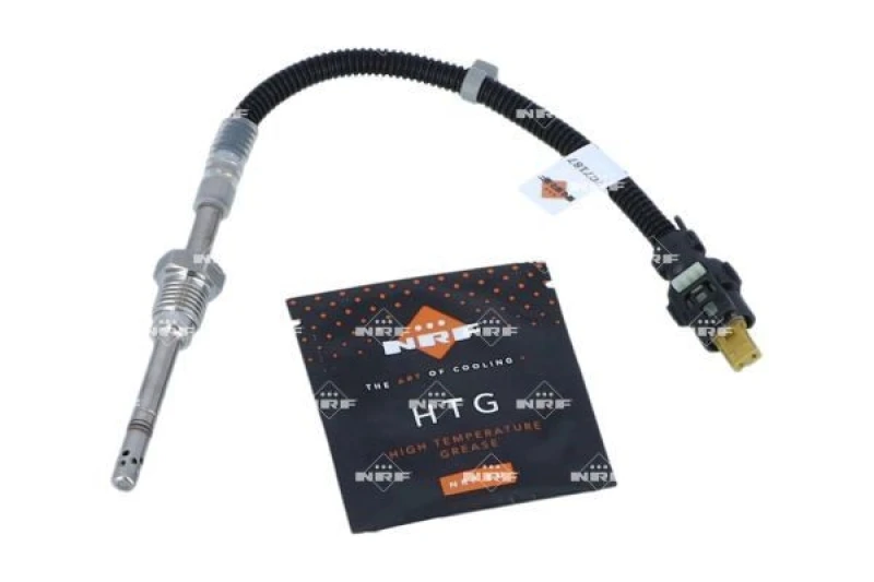 Image of NRF 707187 Sensors EASY FIT with synthetic grease Sensor,exhaust gas temperature (3938)