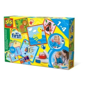 Image of SES Creative - Childrens My First Work of Art Set (Multi-colour)