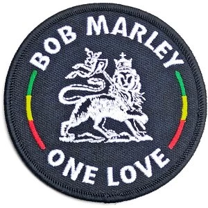 image of Bob Marley - Lion Standard Patch