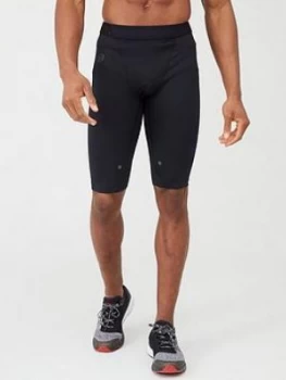 image of Urban Armor Gear Heatgear; Rush Long Shorts - Black