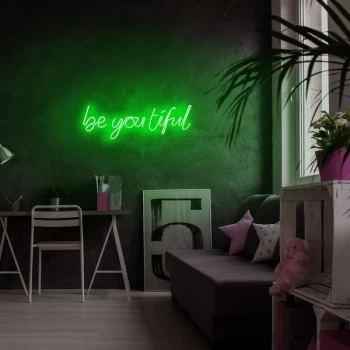 image of Be you tiful - Green Green Wall Lamp