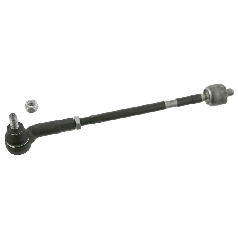 Image of FEBI BILSTEIN 26120 Tie Rod OE Turbo NEW, Front Axle Left, with lock nut Rod Assembly (284)