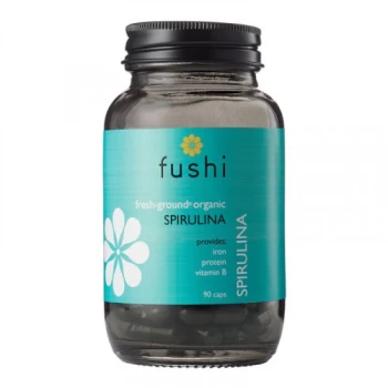 image of Fushi Organic 500mg Spirulina Veg Caps - 90s