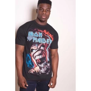 Image of Iron Maiden - Wildest Dream Vortex Unisex Medium T-Shirt - Black