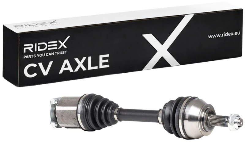 Image of RIDEX 13D0303 Drive shaft Front Axle Right Drive Shaft (13)