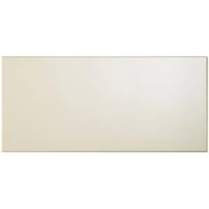 Image of Cooke Lewis Raffello High Gloss Cream Bridging door W600mm