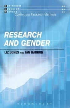 Image of Research and Gender by Liz Jones and Ian Barron Book