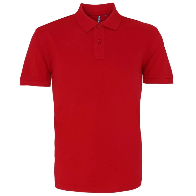 Image of Asquith & Fox AQ010 mens Polo shirt in Red