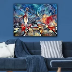 Image of 1310356675_70100 Multicolor Decorative Canvas Painting