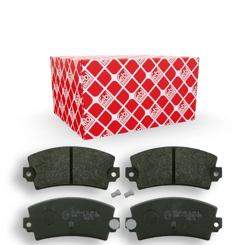 Image of FEBI BILSTEIN 16407 Brake pad set Rear Axle, with acoustic wear warning Brake Pad Set,disc brake (402)