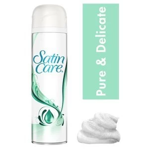 Image of Gillette Venus Satin Care Pure and Delicate Shave Gel 200ml