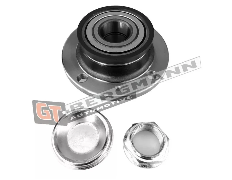 Image of GT-BERGMANN GT24-109 Wheel bearing kit with lock nut, with integrated ABS sensor Wheel Bearing Kit (654)