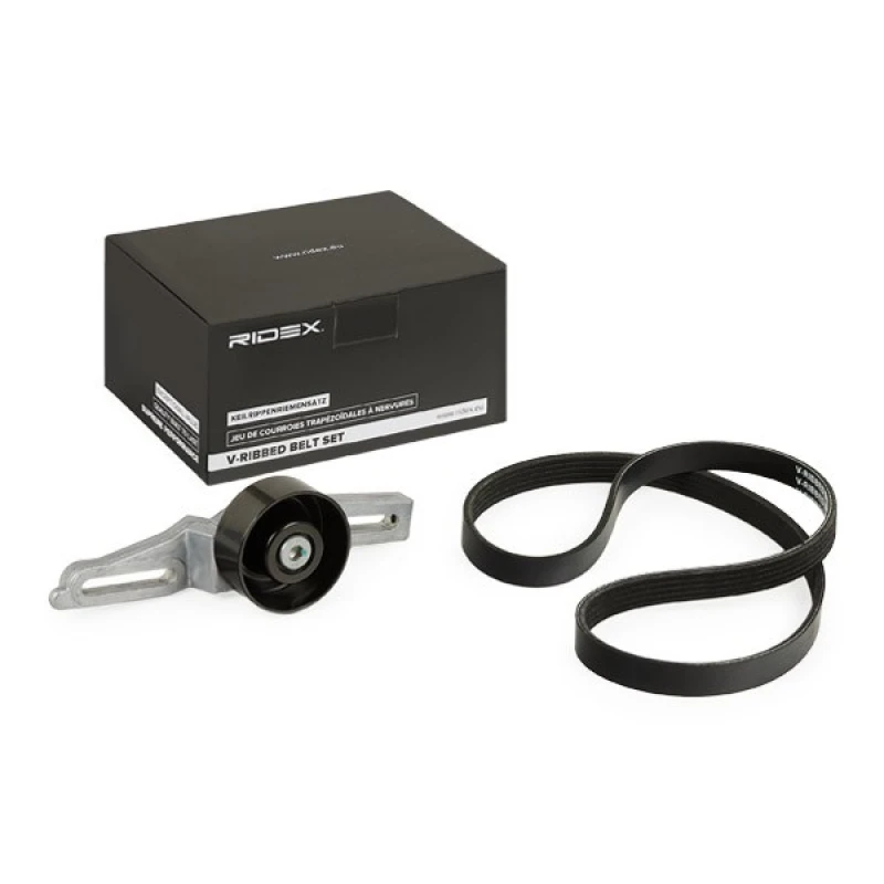 Image of V-Ribbed Belt Set RIDEX 542R0242