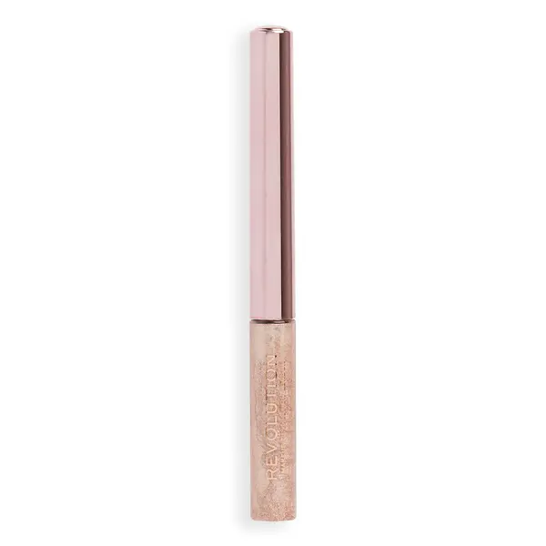 image of Makeup Revolution Super Flick Liquid Eyeliner 2.4ml (Various Shades) - Rose Gold