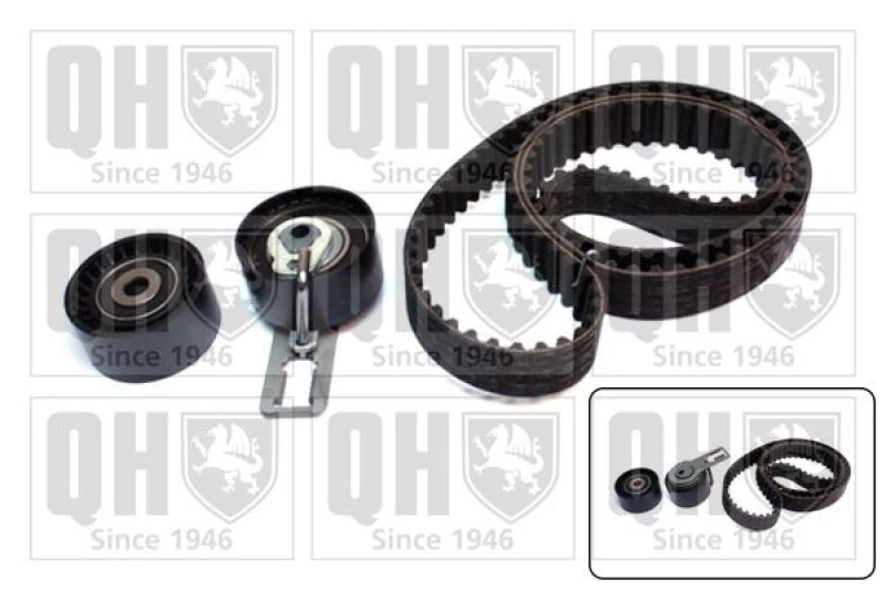 Image of QUINTON HAZELL Timing belt kit QUINTON HAZELL QBK873
