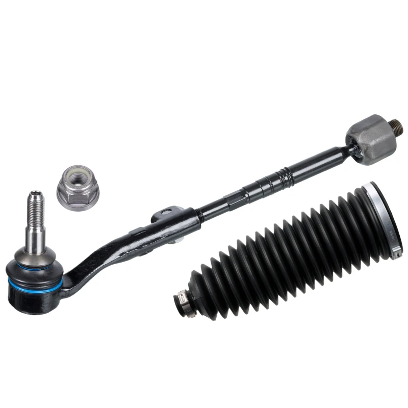 Image of FEBI BILSTEIN 44717 Tie Rod Front Axle Left, with bellow Rod Assembly (284)