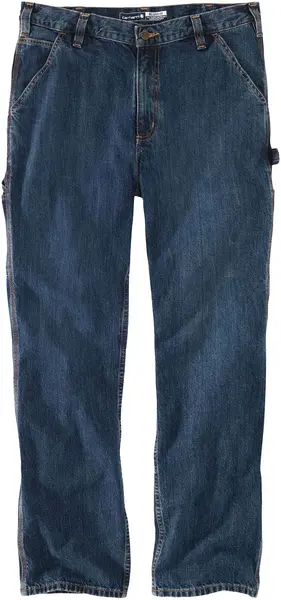 Image of Carhartt Loose Fit Utility Pants, blue, Size 34