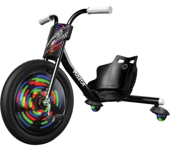 image of RAZOR RipRider 360 Lightshow Kids Tricycle - Black