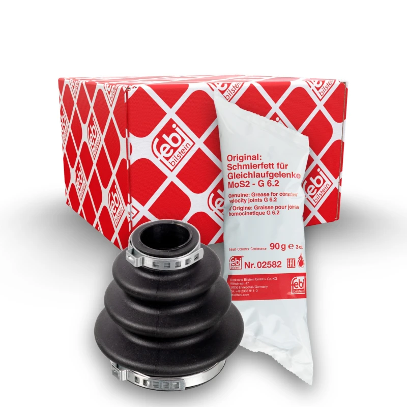 Image of FEBI BILSTEIN 171722 CV Boot Rubber Rubber Bellow,drive shaft (194)