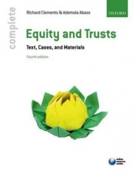 Image of Complete Equity and Trusts: Text, Cases and Materials 4th