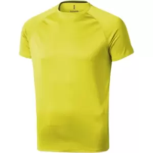 image of Elevate Mens Niagara Short Sleeve T-Shirt (L) (Neon Yellow)