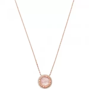 Image of Michael Kors Ladies Premium Rose Gold Plated Mother Of Pearl...