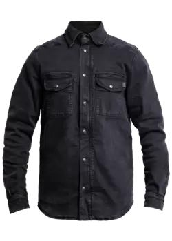 Image of John Doe Motoshirt Denim Black XTM 3XL