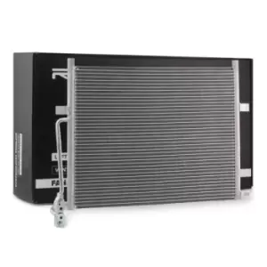 Image of RIDEX Condenser BMW 448C0115 64538377614,8377614 AC Condenser,Condenser, air conditioning