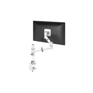 image of Dataflex VIEWGO monitor arm, single arm for 1 monitor, white