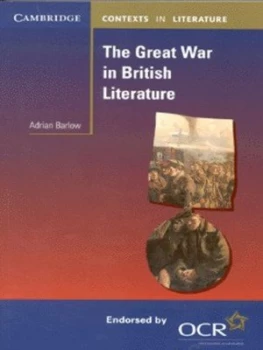 Image of The Great War in British Literature by Adrian Barlow Paperback