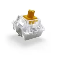 Image of Xtrfy Kailh Speed Gold Switches Mechanical 3-Pin Clicky MX-Stem 60g - 35 Pieces