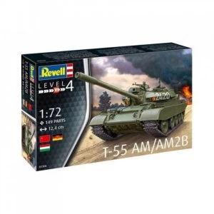Image of T-55AM / T-55AM2B 1:72 Revell Model Kit