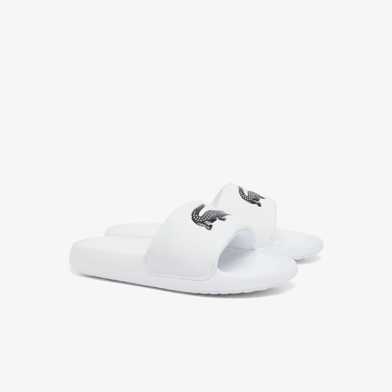Image of Lacoste Lacoste Lacoste Serve Slide - White 2 Male