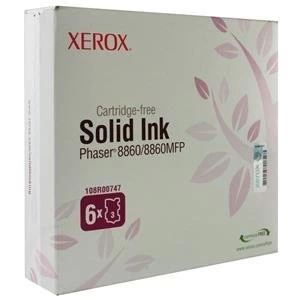 Image of Xerox 108R00747 Genuine Solid Ink 6 x Magenta