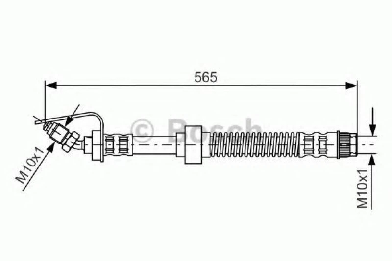 Image of Brake hose Bosch 1 987 476 906