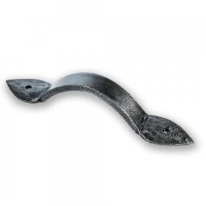 image of LocksOnline Hand-Forged Pewter Door Pull Handle