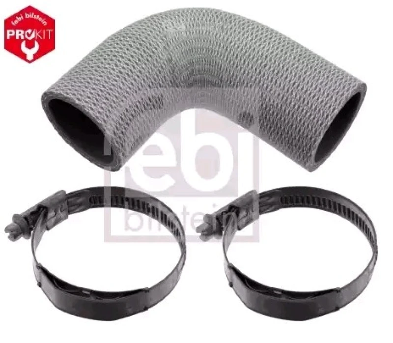 Image of FEBI BILSTEIN 49171 Radiator Hose OE Turbo NEW, Silicone, with clamps Silicone Radiator Hose (475)
