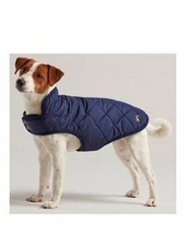 Image of Joules Joules Navy Quilted Coat - Large