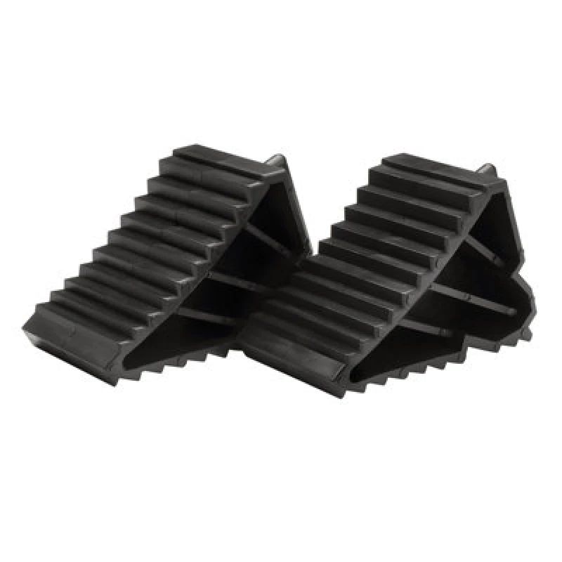 Image of Draper 20212 Plastic Wheel Chocks (Pair) Manufacturers P/N - 20212 20212