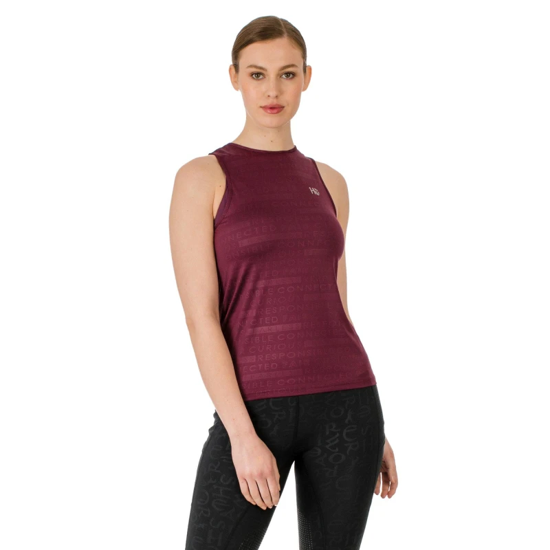 Image of Horseware Trn Top - Red Red 6