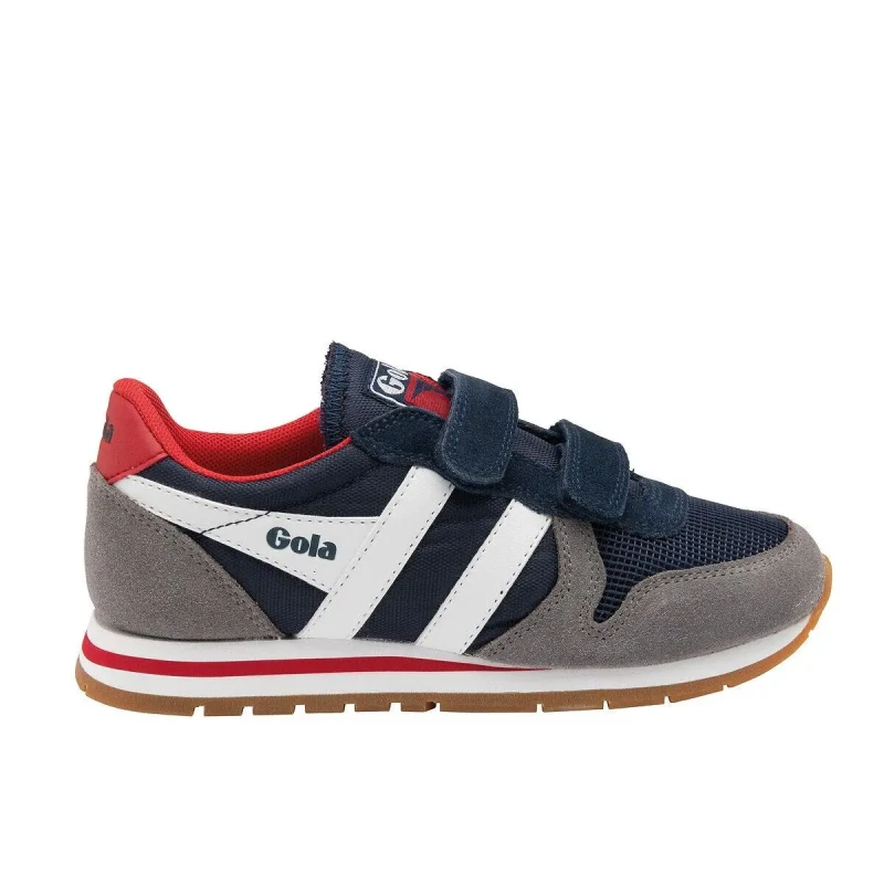 Image of Gola Children's Trainers Gola Daytona Strap Bleu Unisex 32